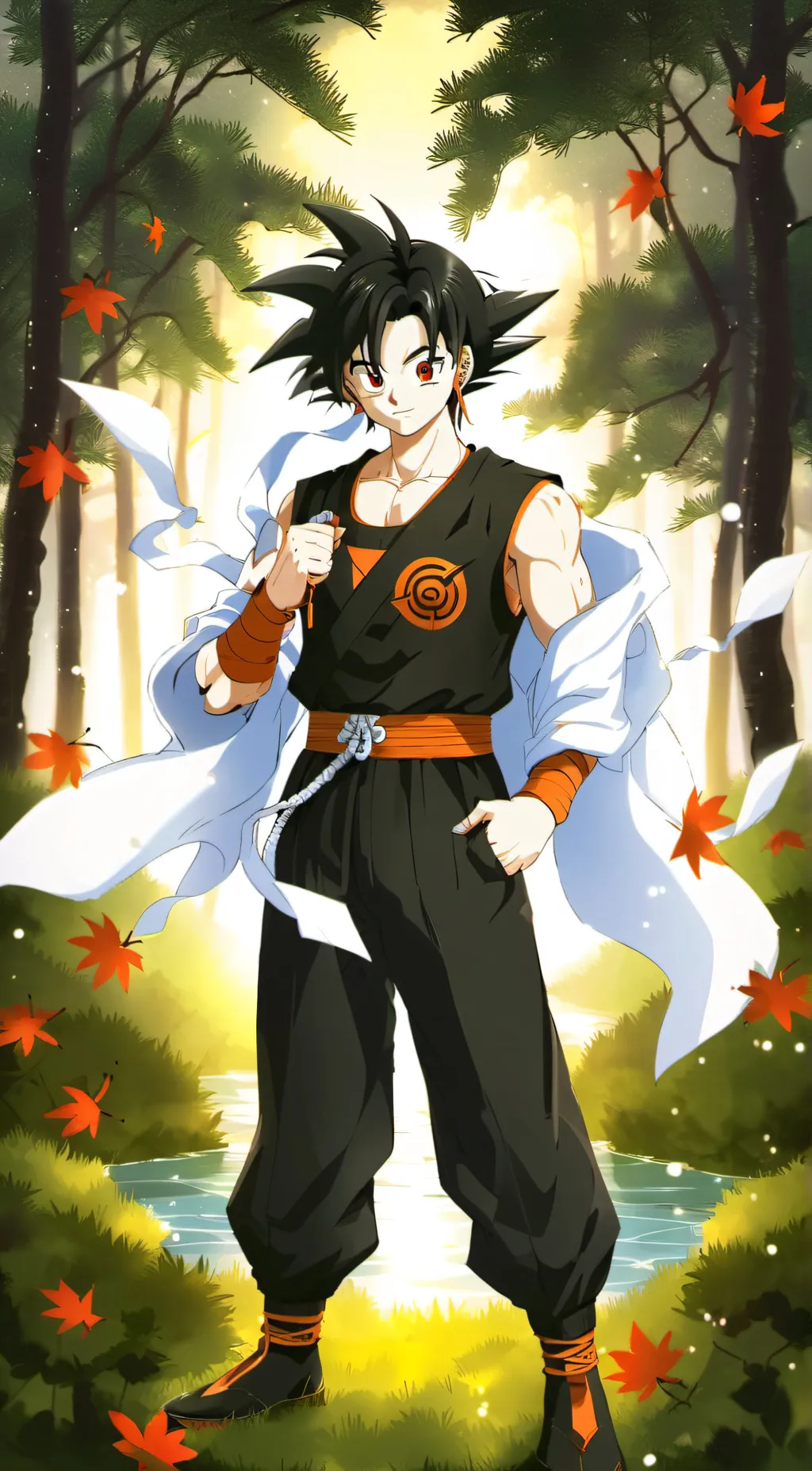 ai character: Goku background