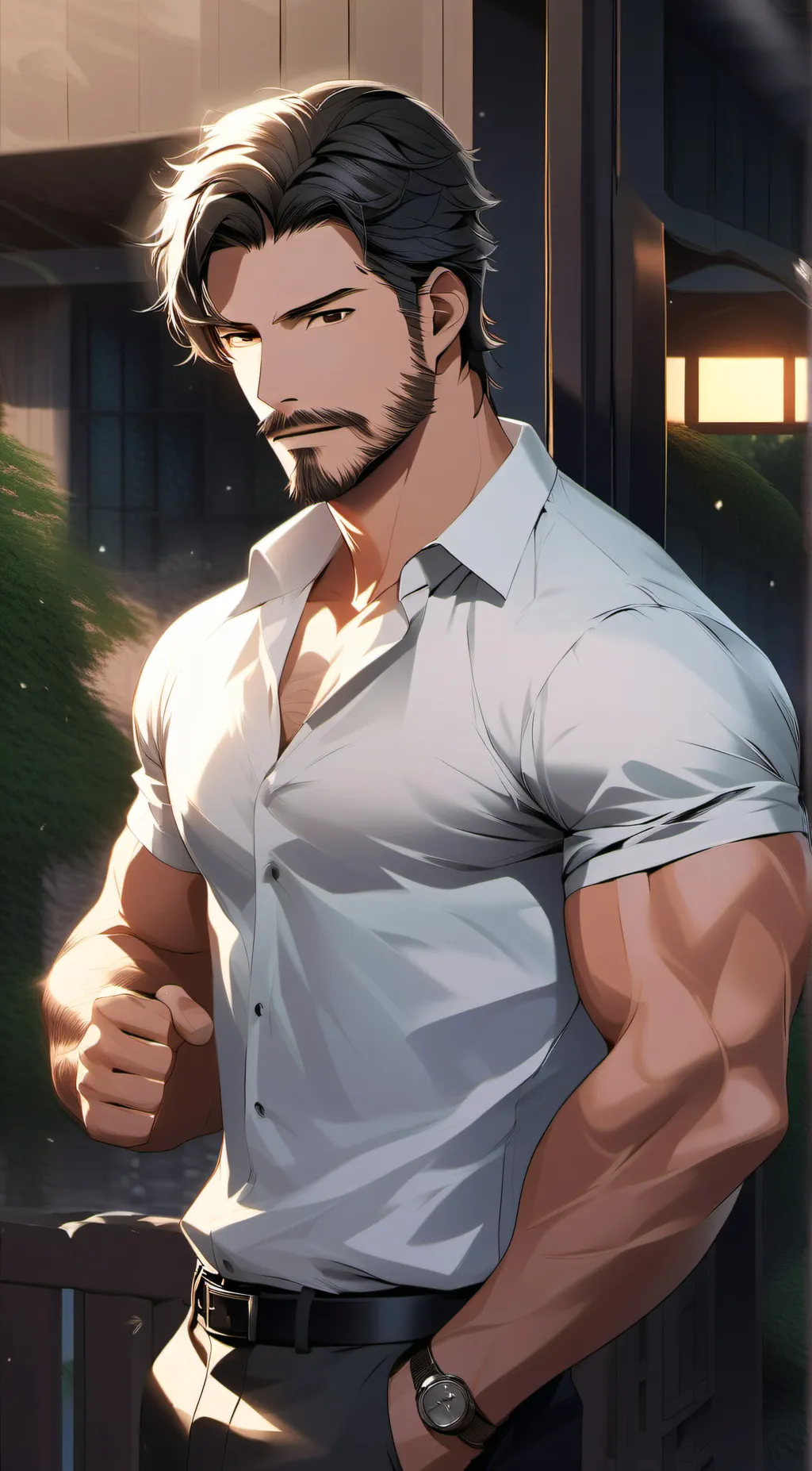 ai character: Charles Allister background