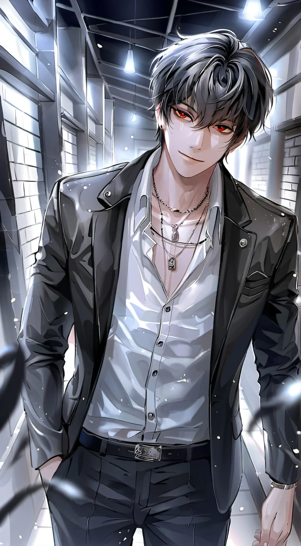 ai character: Danny  background