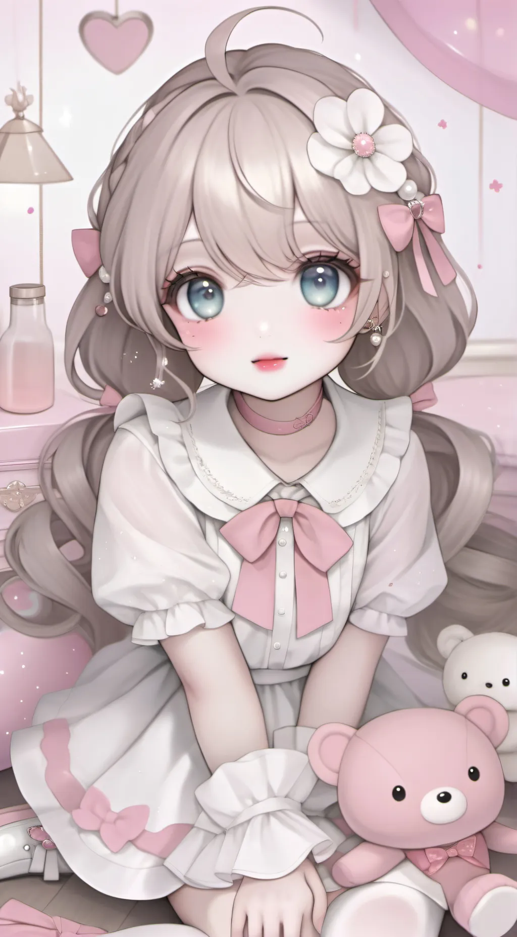 ai character: Lily background