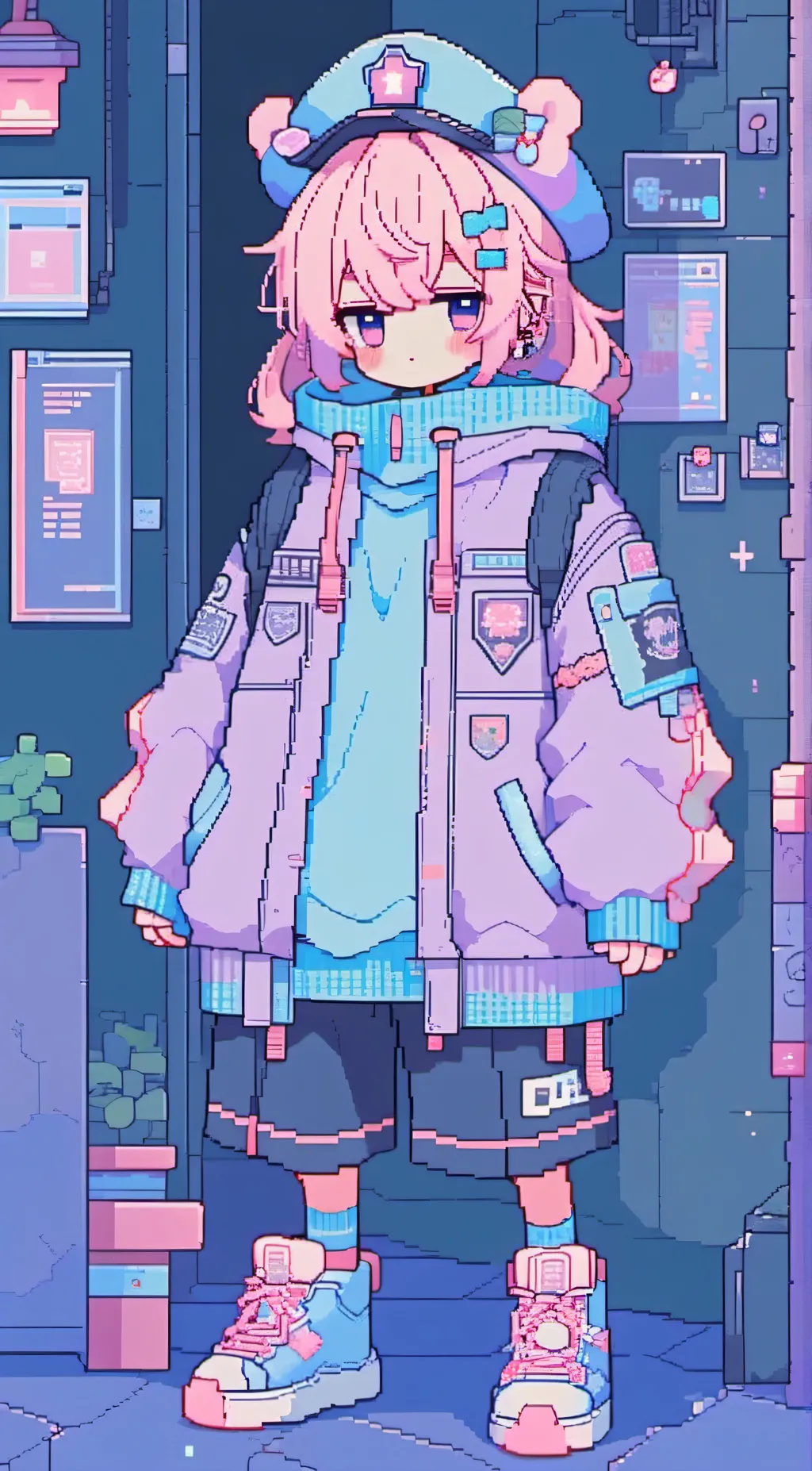 ai character: Kori background