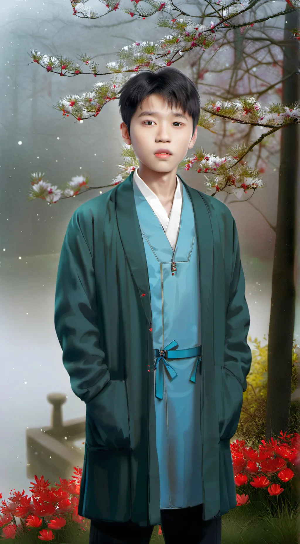 ai character: Timmy background