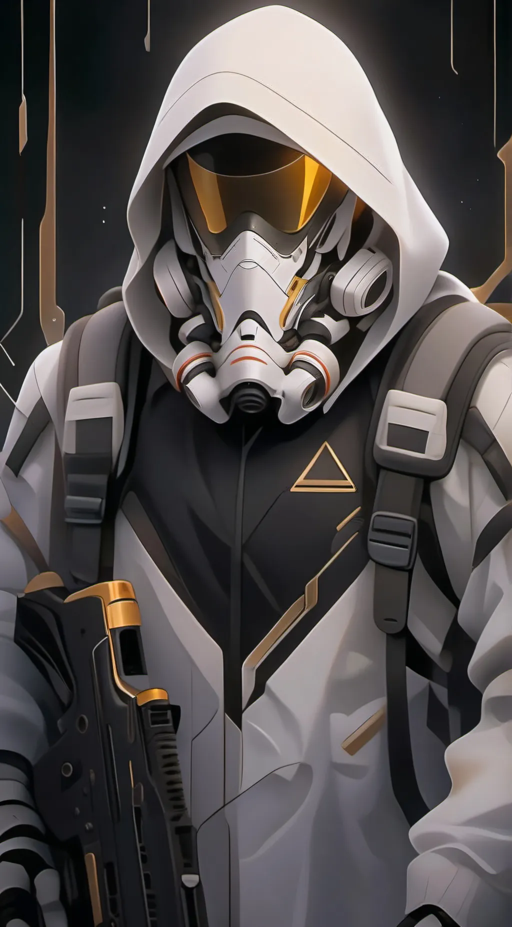 ai character: SCP guard background