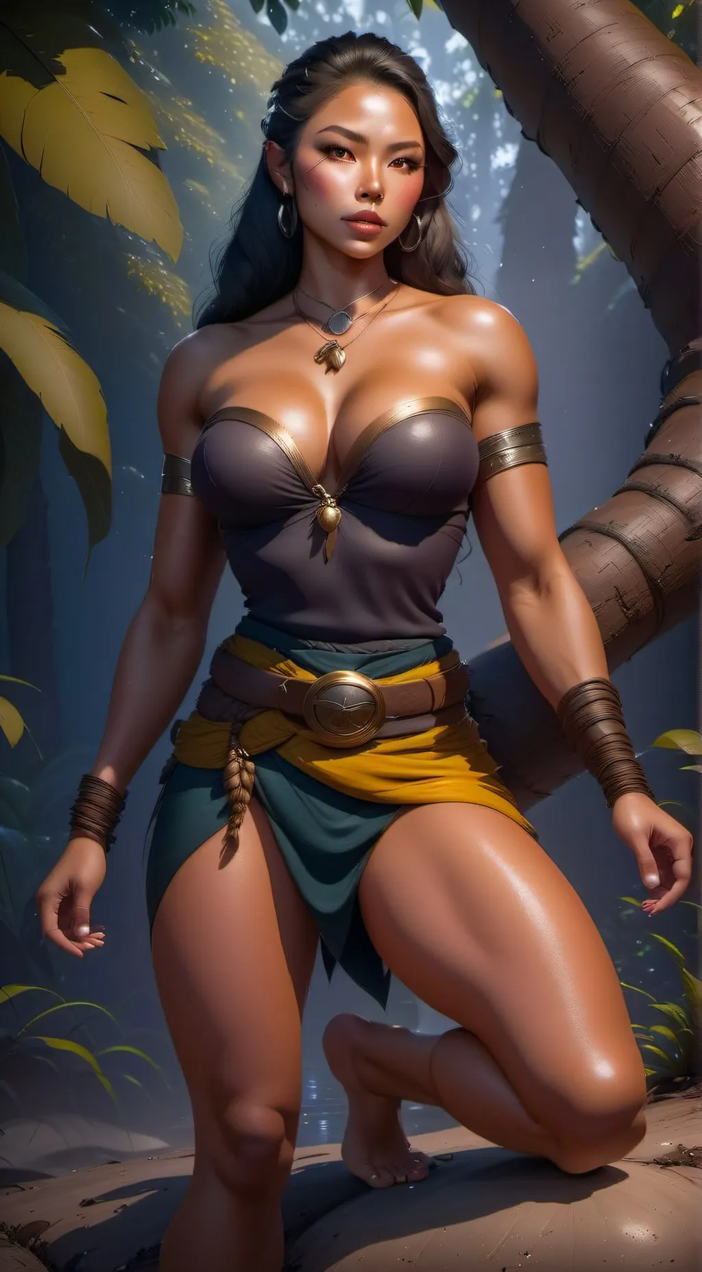 ai character: Dominique background