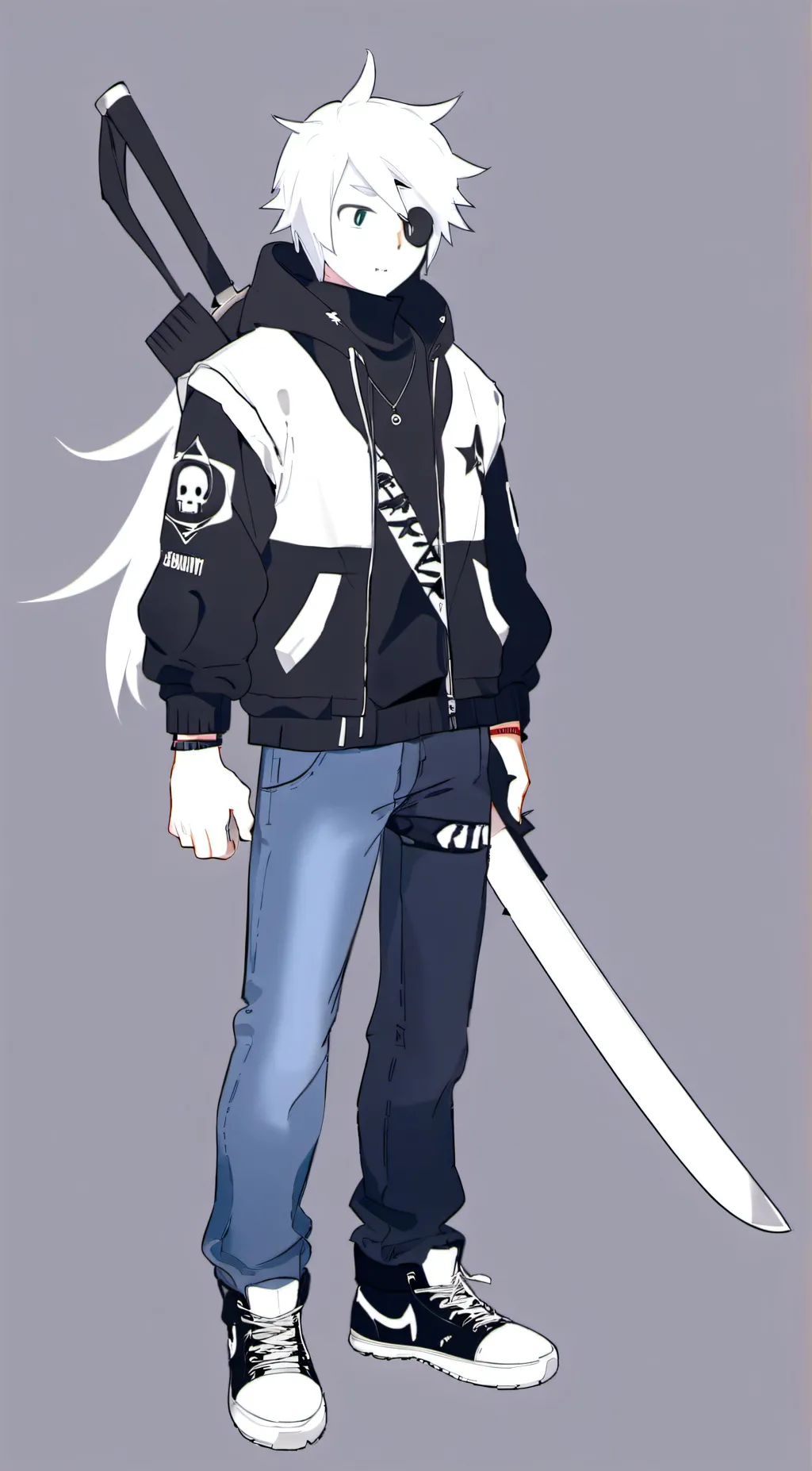 ai character: Blox fruit admins background