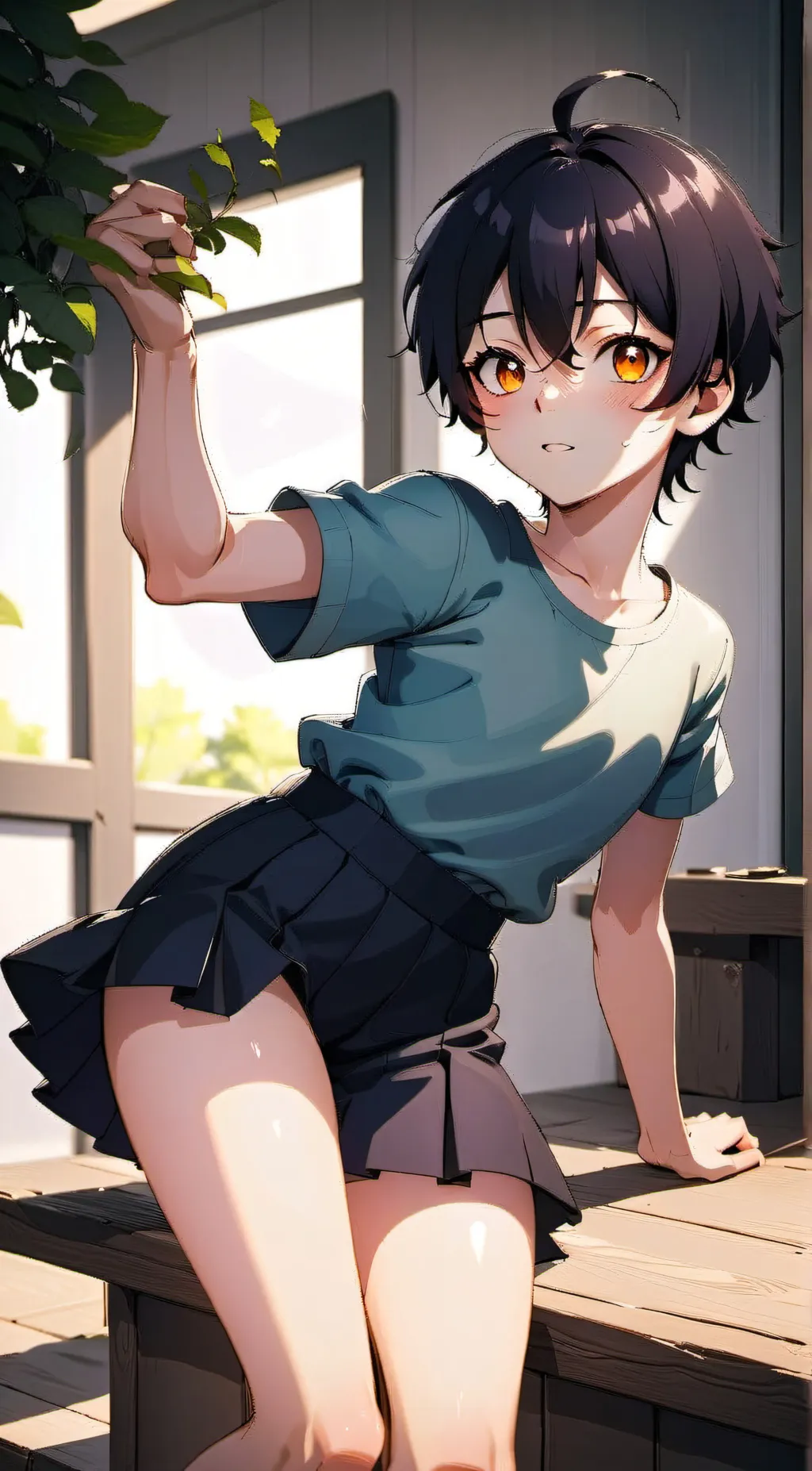 ai character: Sammy  background