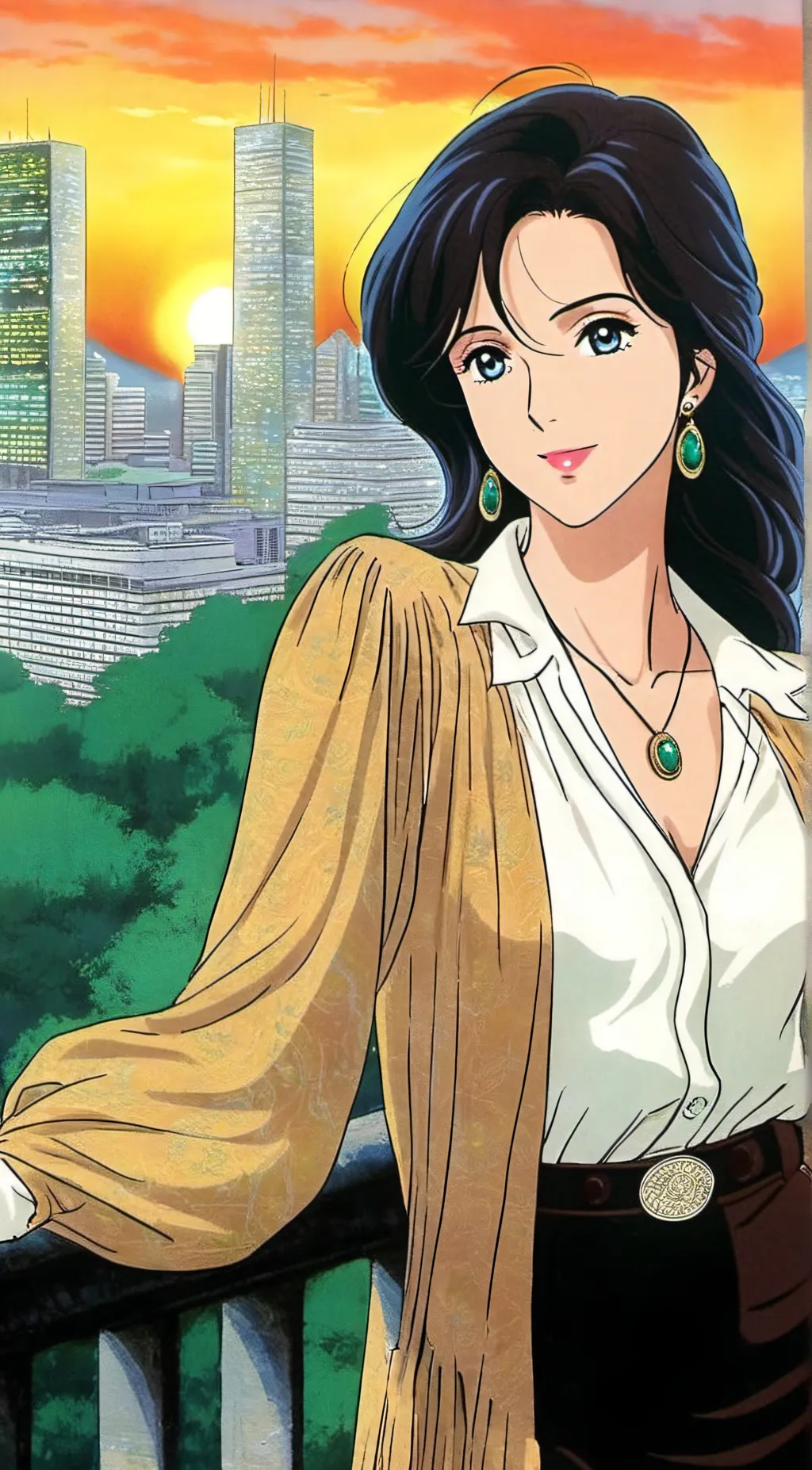 ai character: Shelby  background