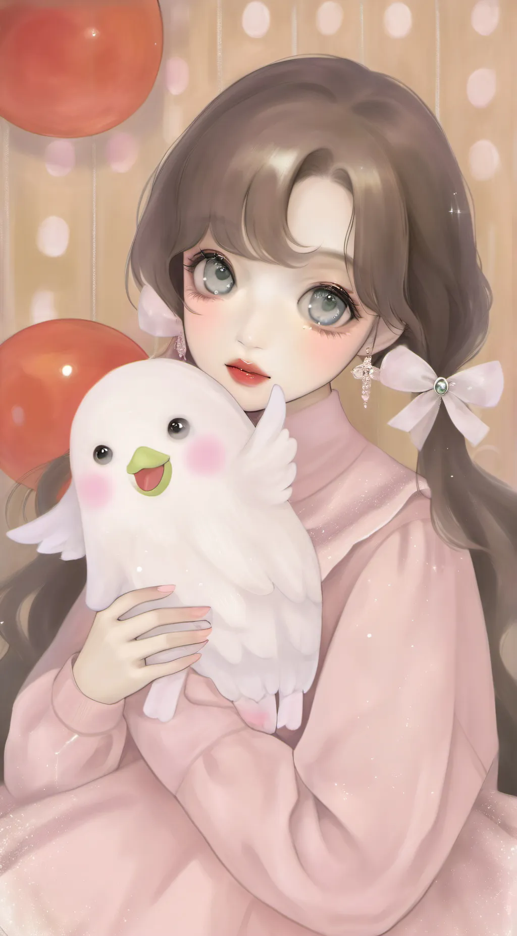 ai character: Linda  background