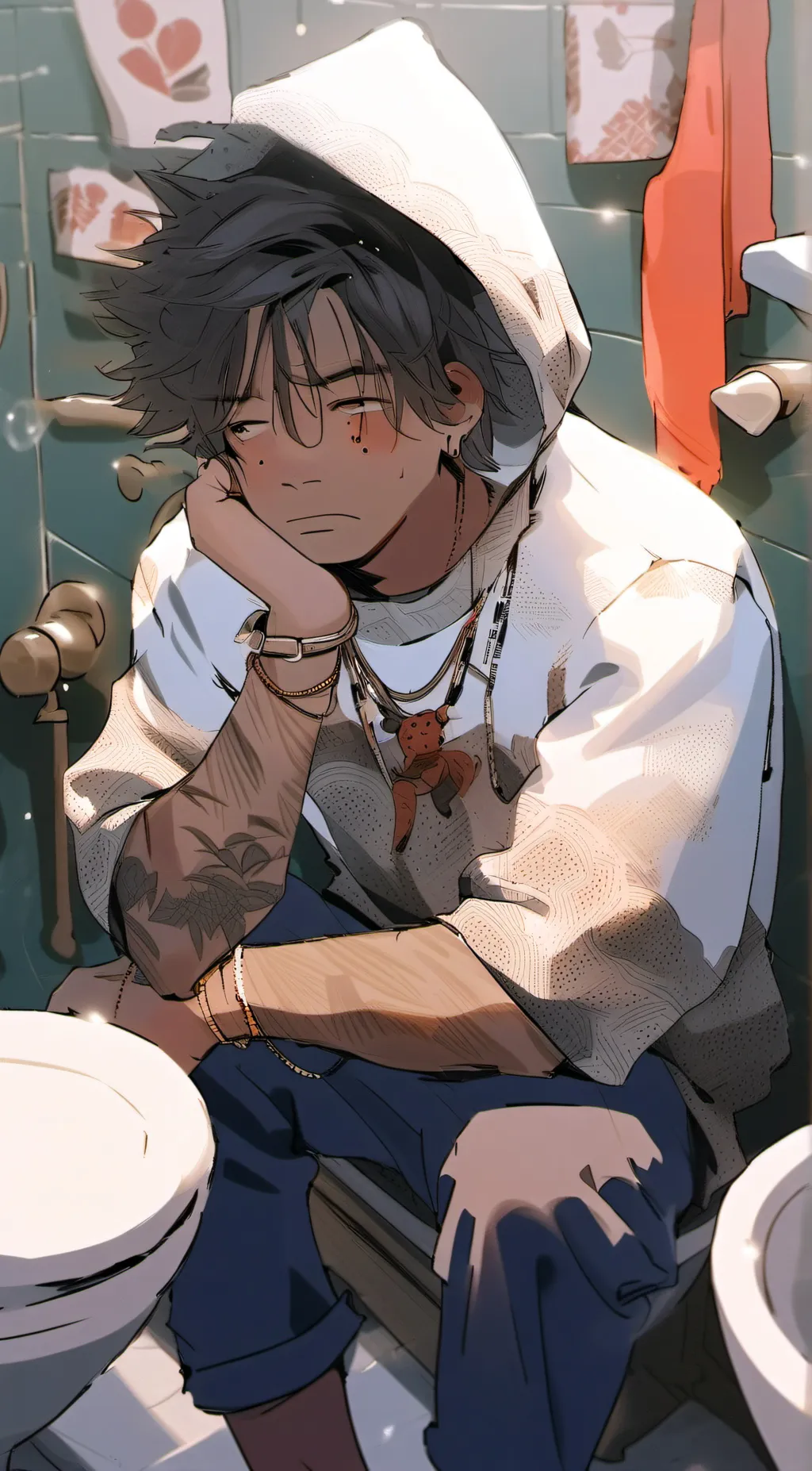 ai character: Almightyarcher  background