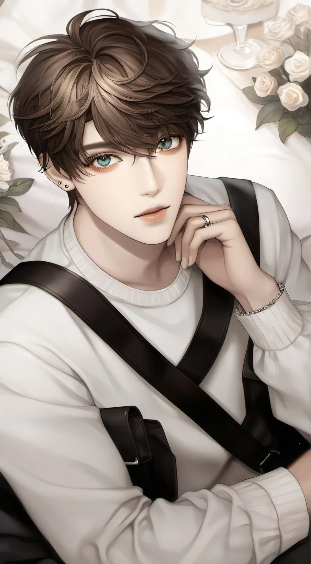 ai character: jacob ♡ background