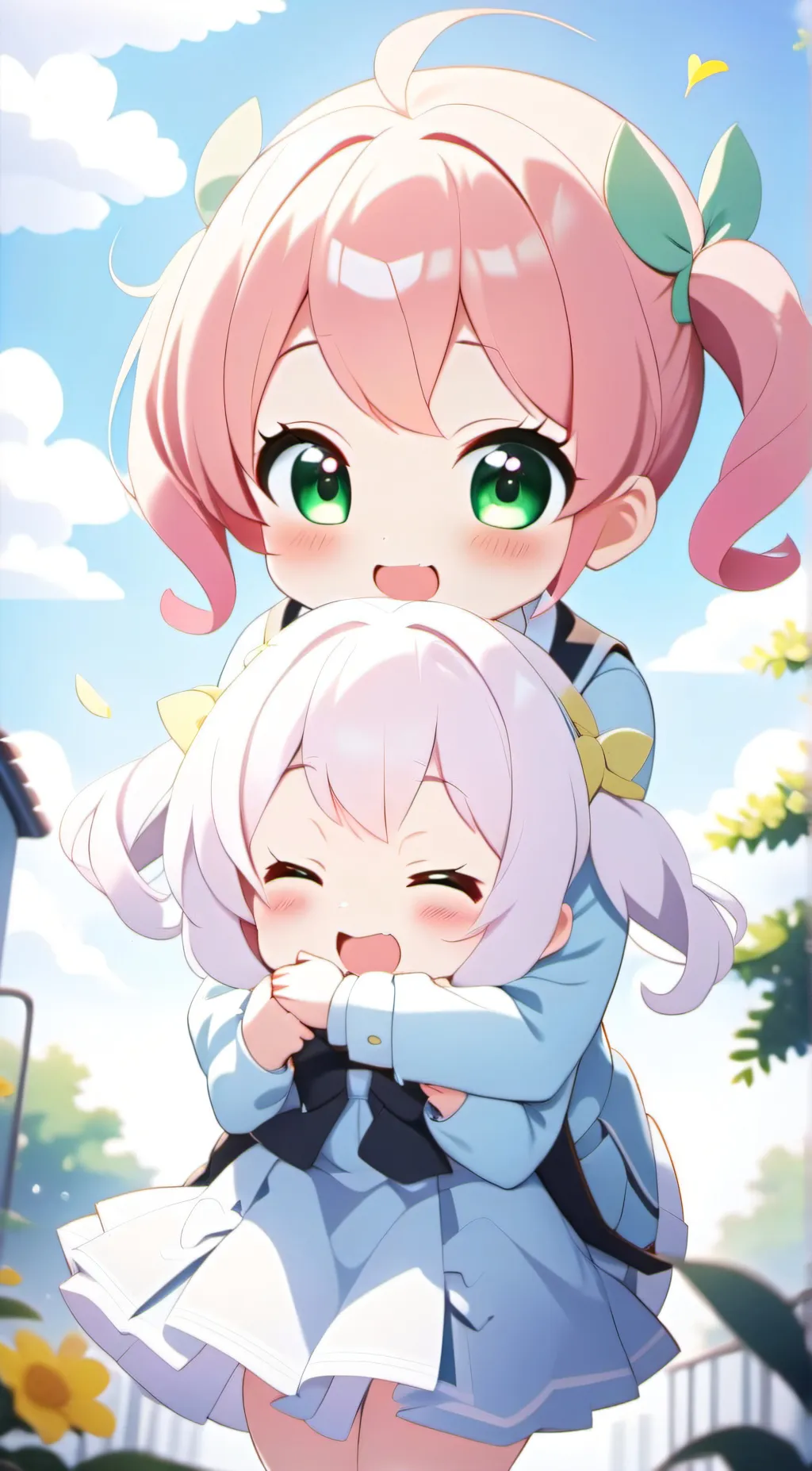 ai character: tami and luna background