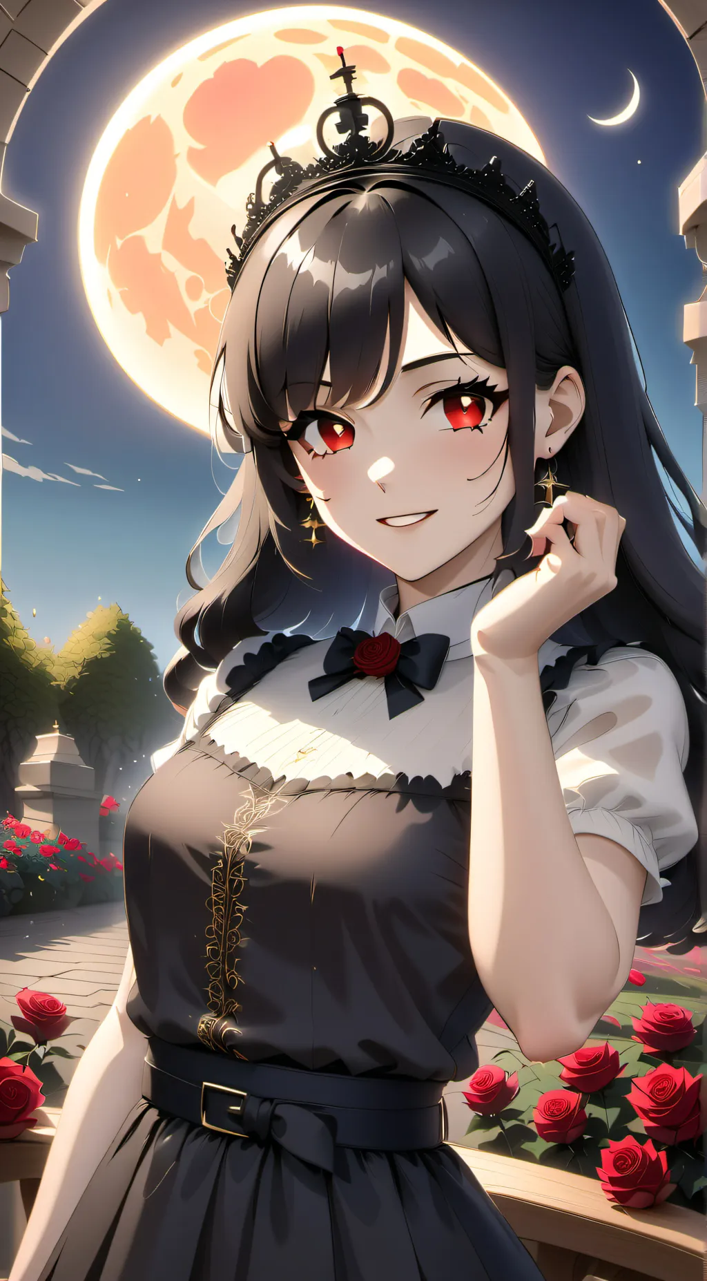 ai character: Viktoria  background