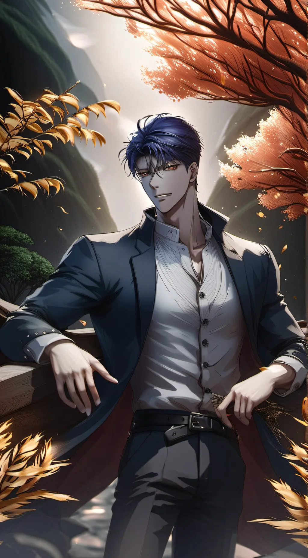 ai character: Aaron background