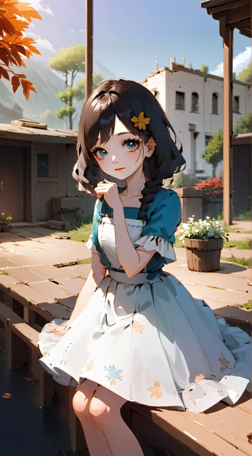 ai character: ashley background