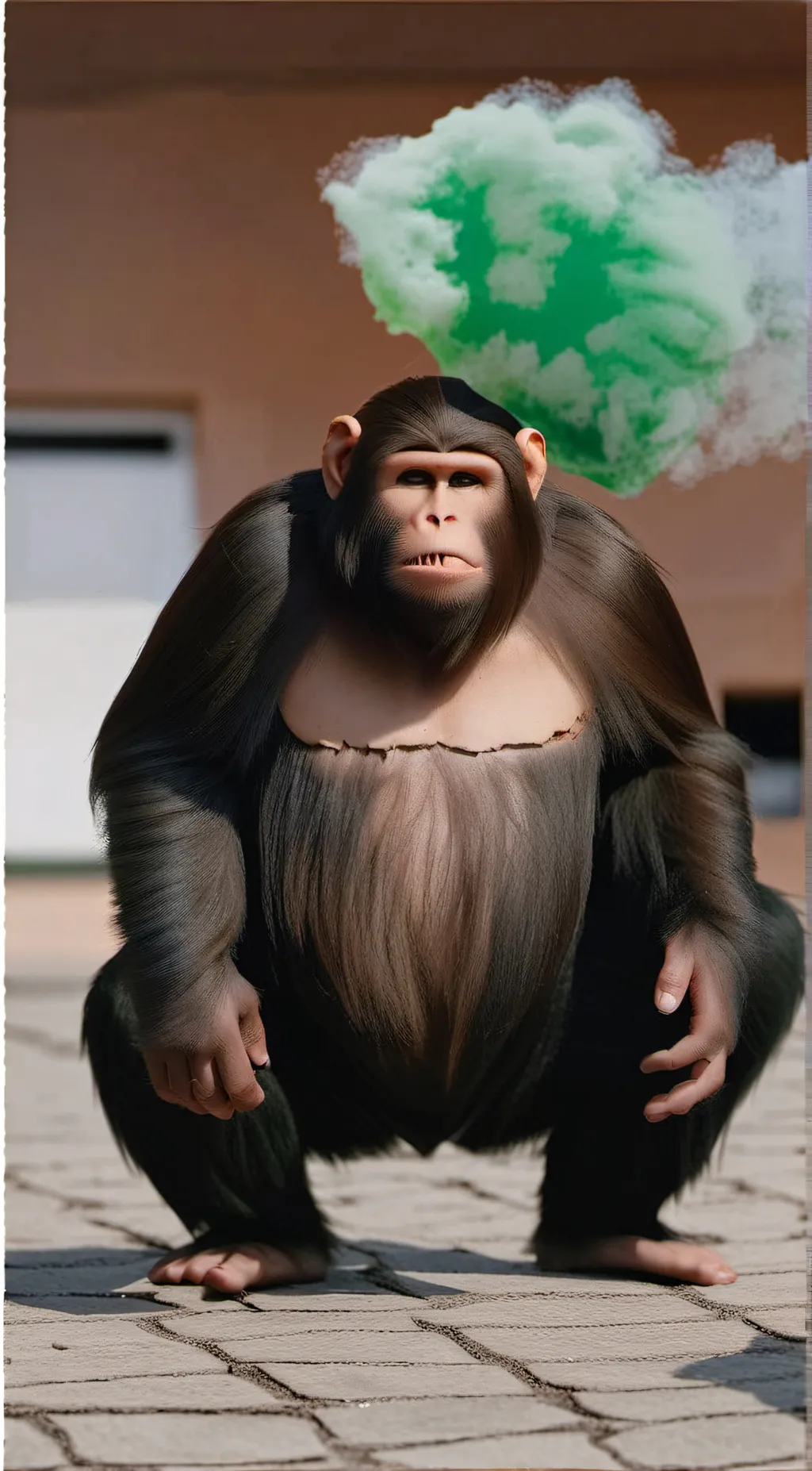 ai character: Cacamonkeyfart🎀 background