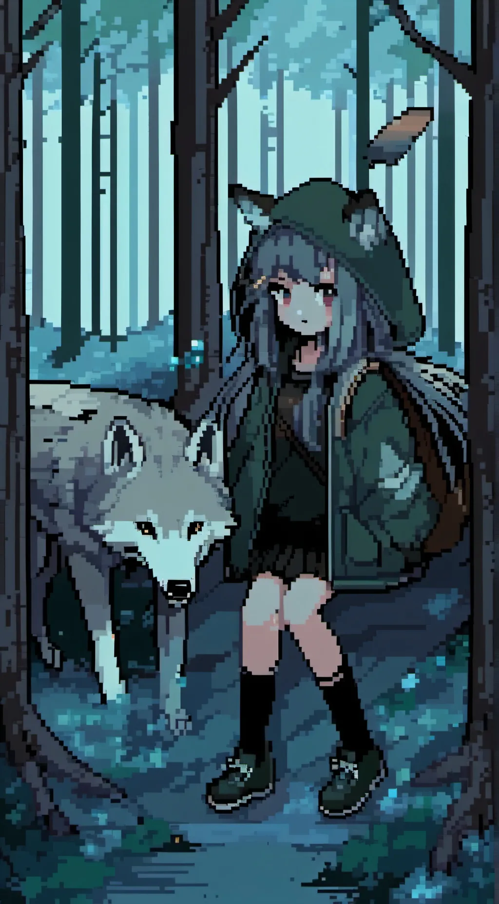 ai character: Belle background