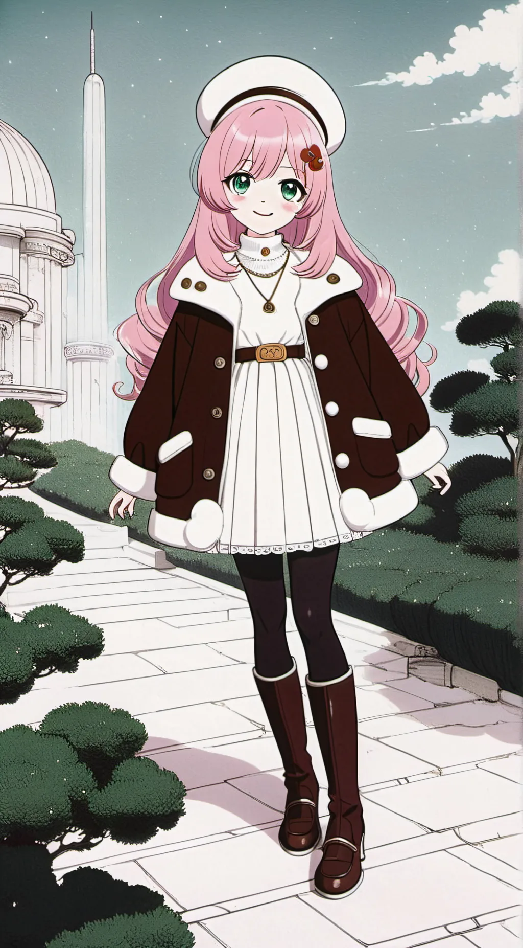 ai character: maya background