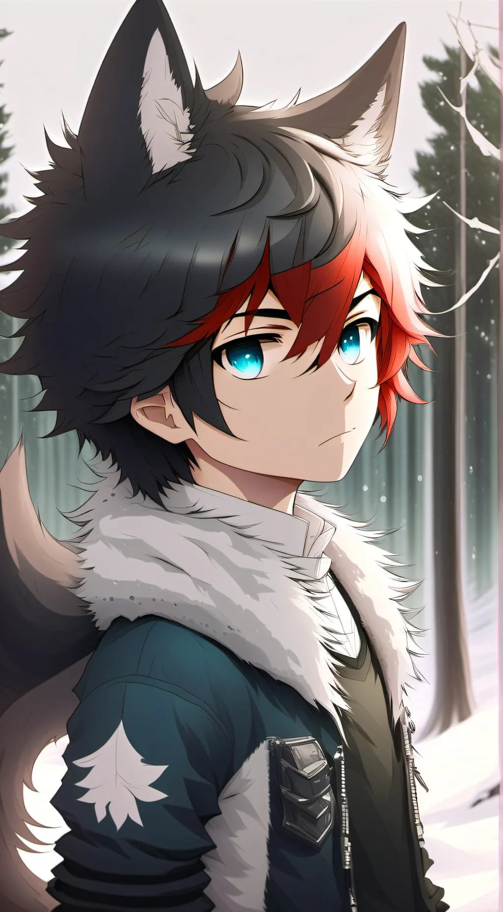 ai character: Hunter background