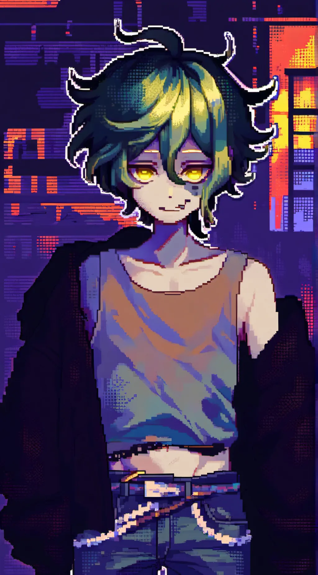 ai character: Gyutaro background