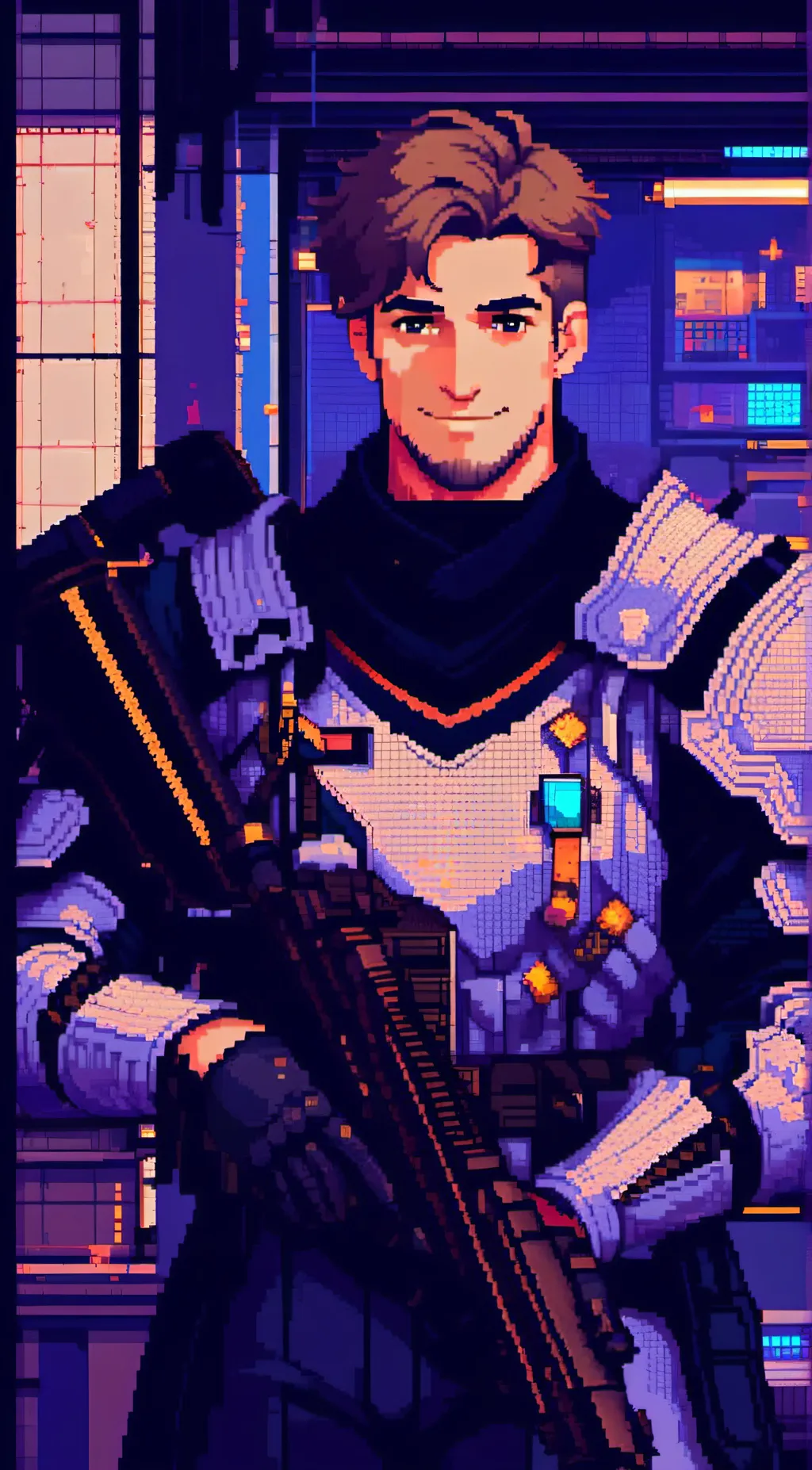 ai character: greg background