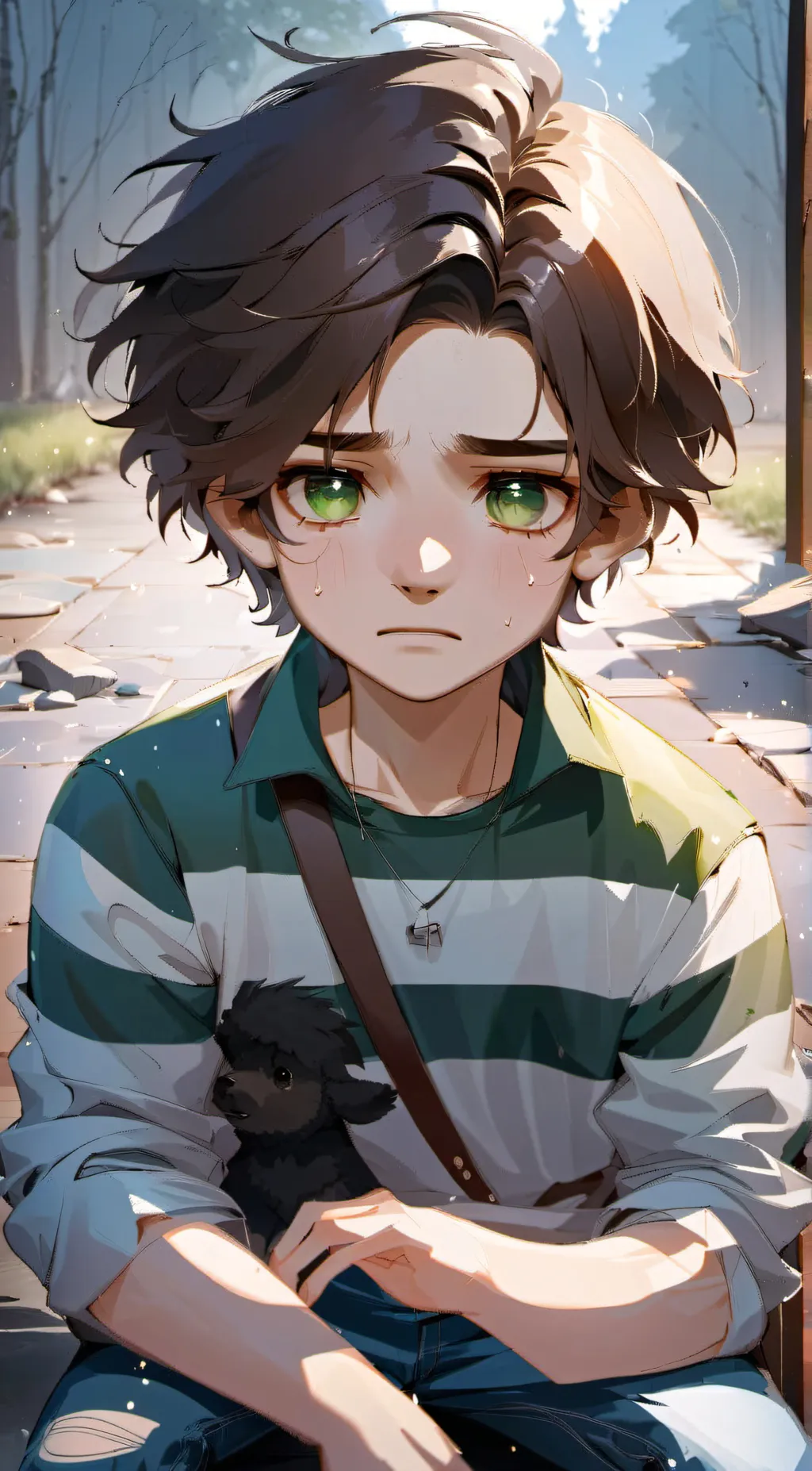 ai character: norman/c.c background