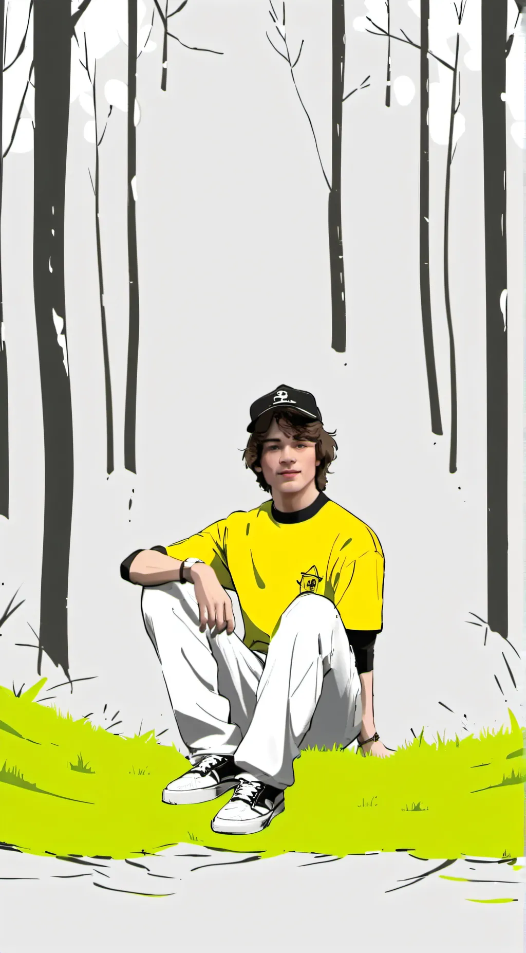 ai character: matt background