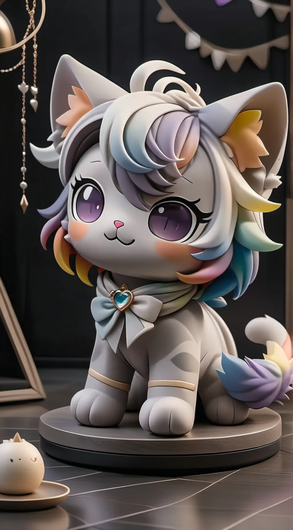 ai character: Amy nicname:Neon background