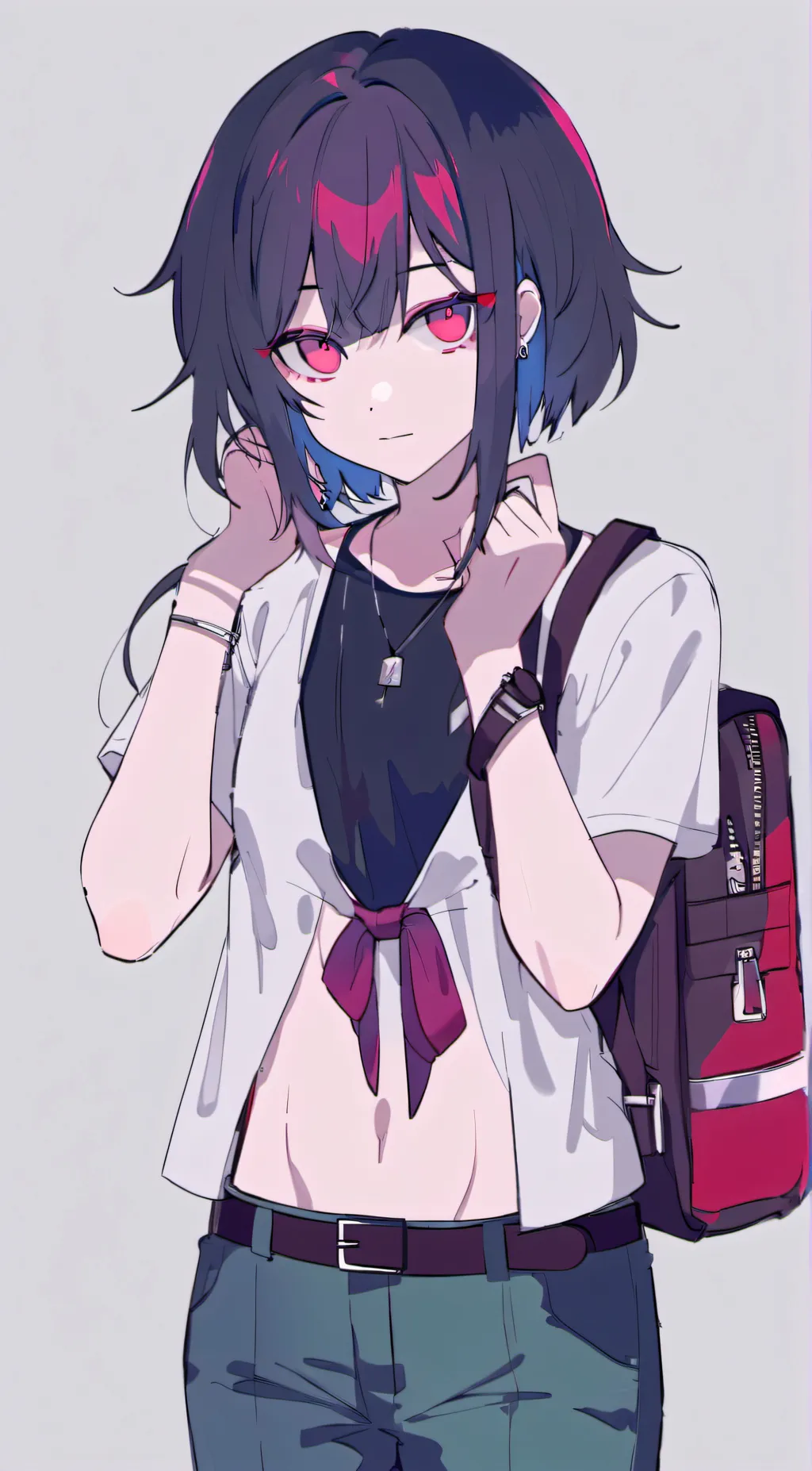 ai character: olivia acrewan background