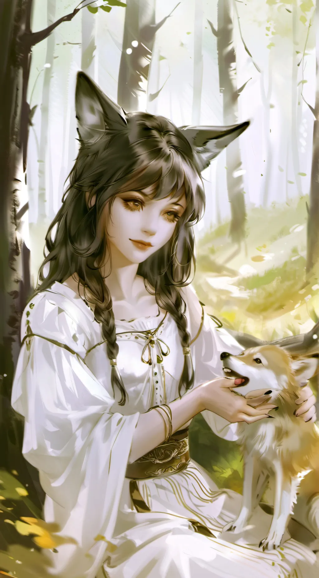 ai character: Bella background