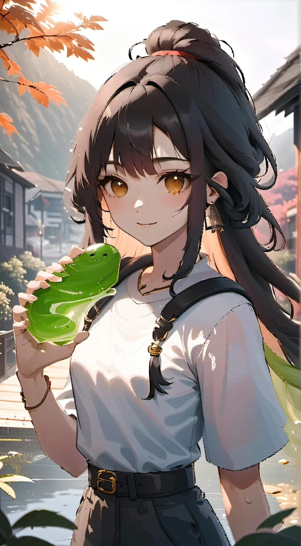 ai character: Slime background