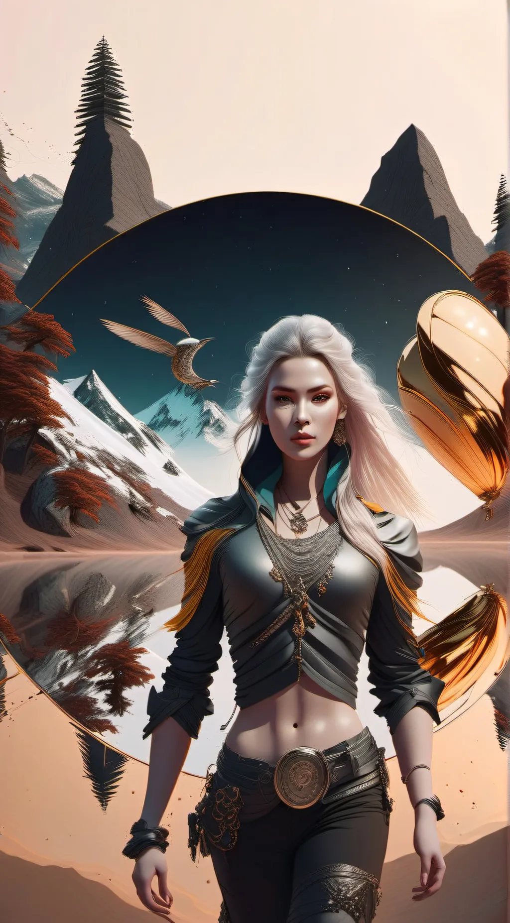 ai character: Mia  background