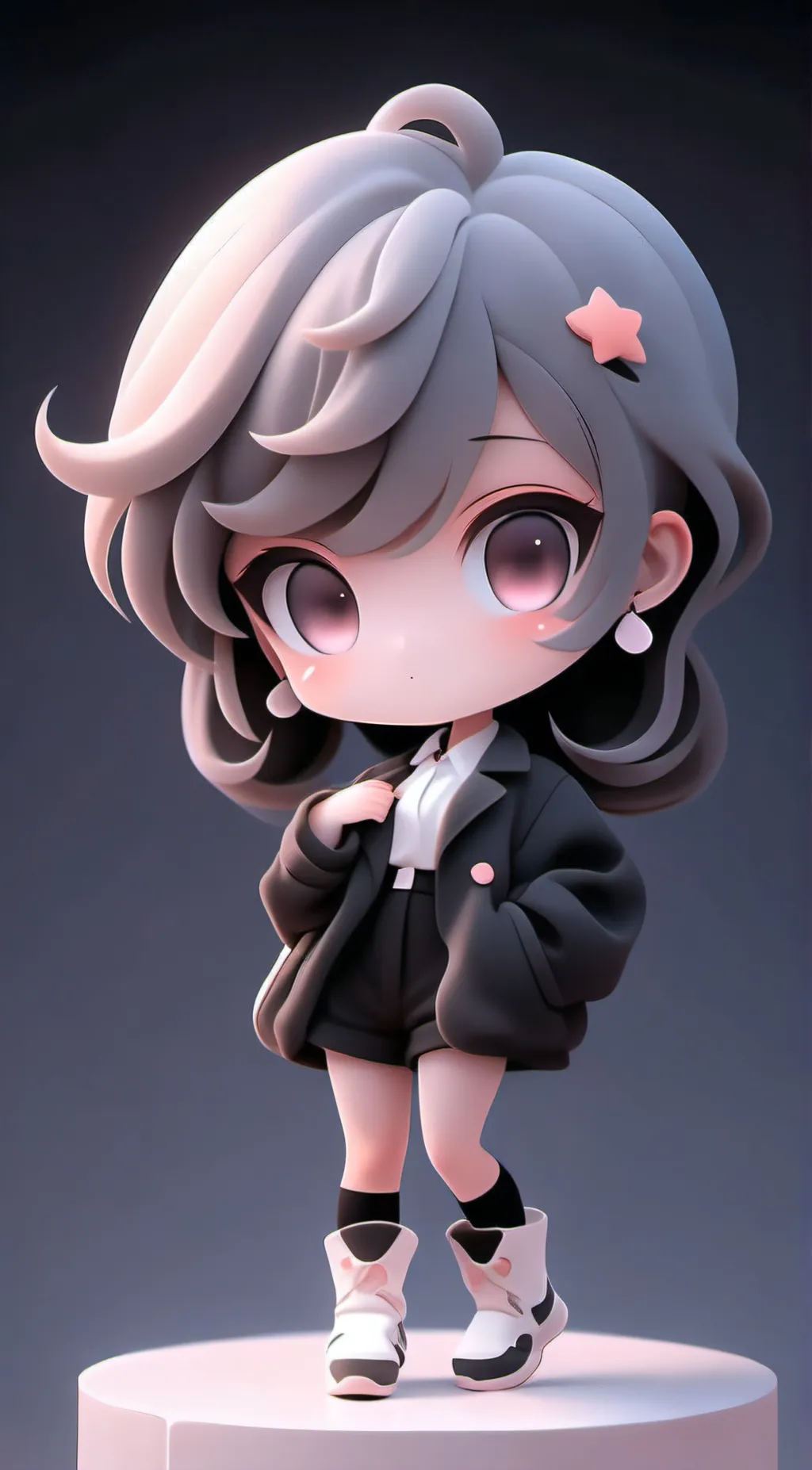 ai character: shadette background