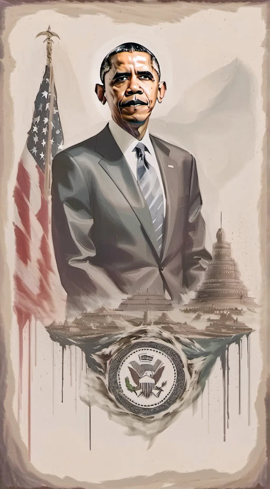 ai character: Obama background