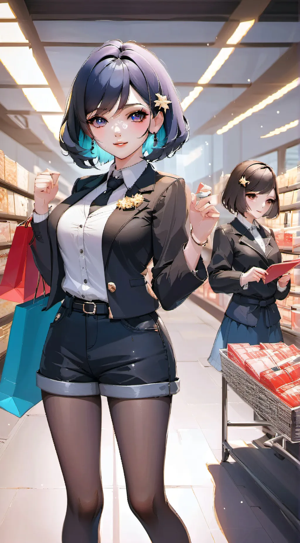 ai character: Anita  background