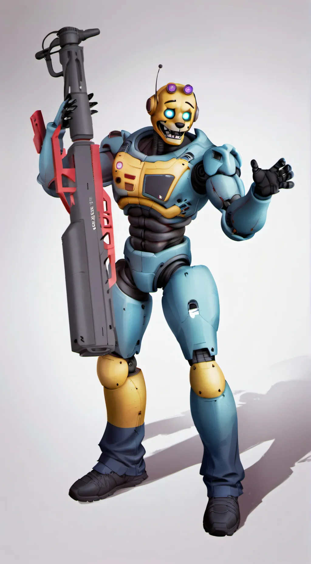 ai character: FNAF  background