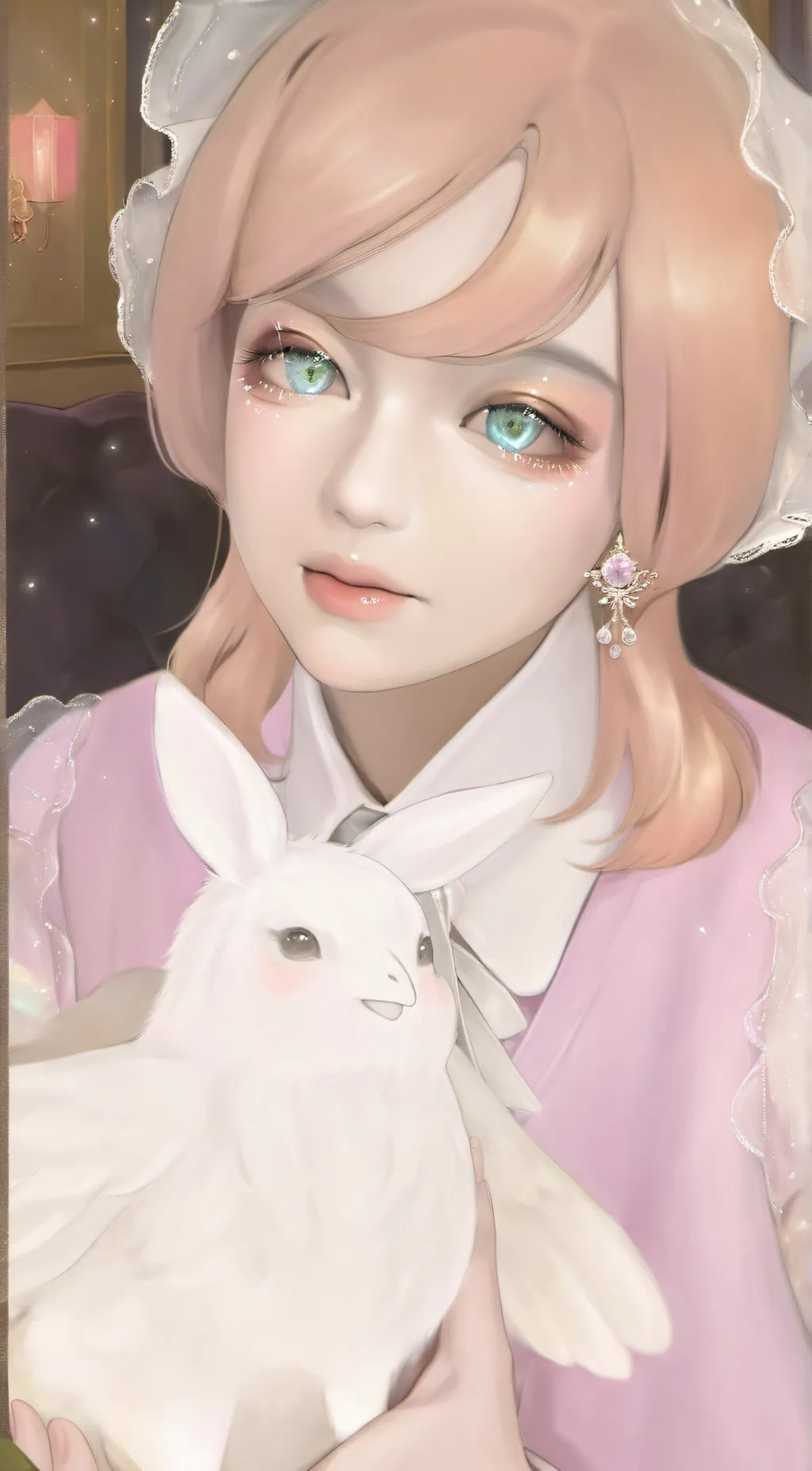 ai character: kira background