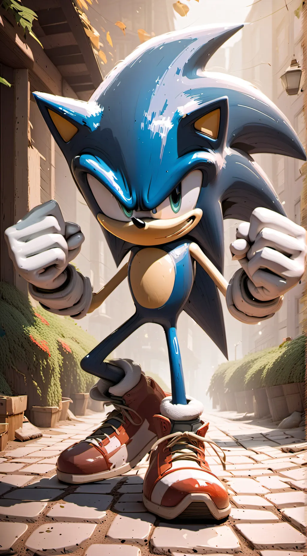 ai character: sonic background