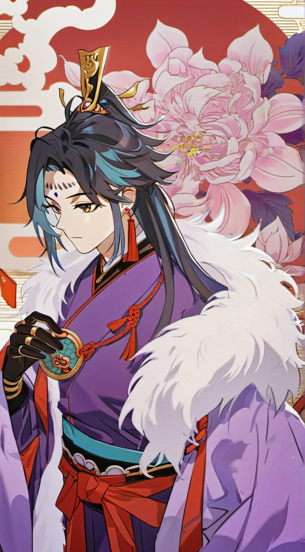 ai character: xiao  background