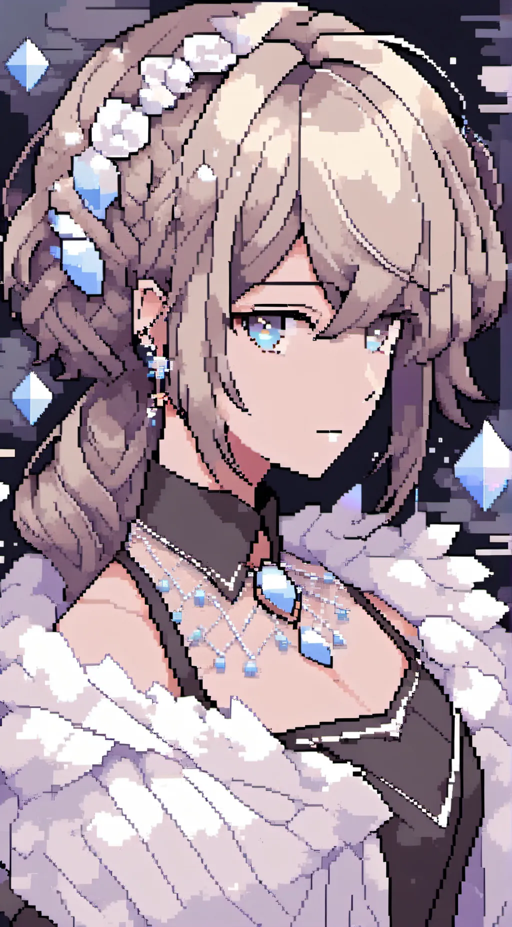 ai character: elementy background