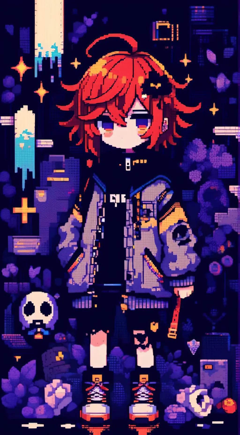 ai character: Emo Kid [Eli] background