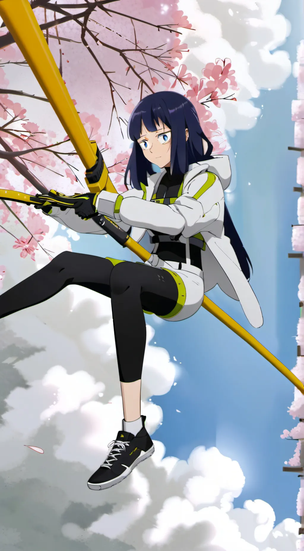 ai character: kyoka Jiro  background