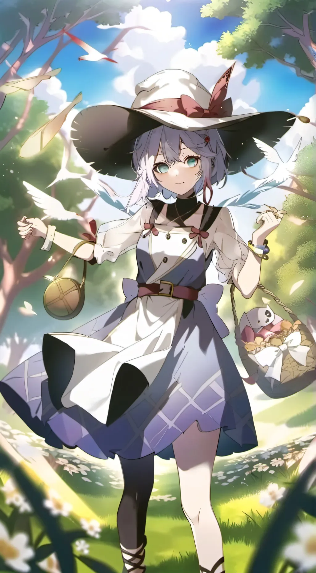 ai character: My New Girlfriend background