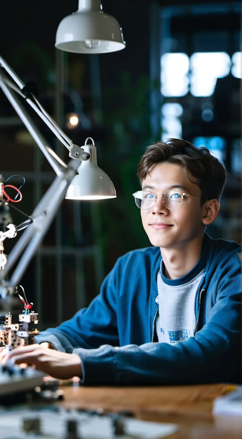 ai character: Ray background