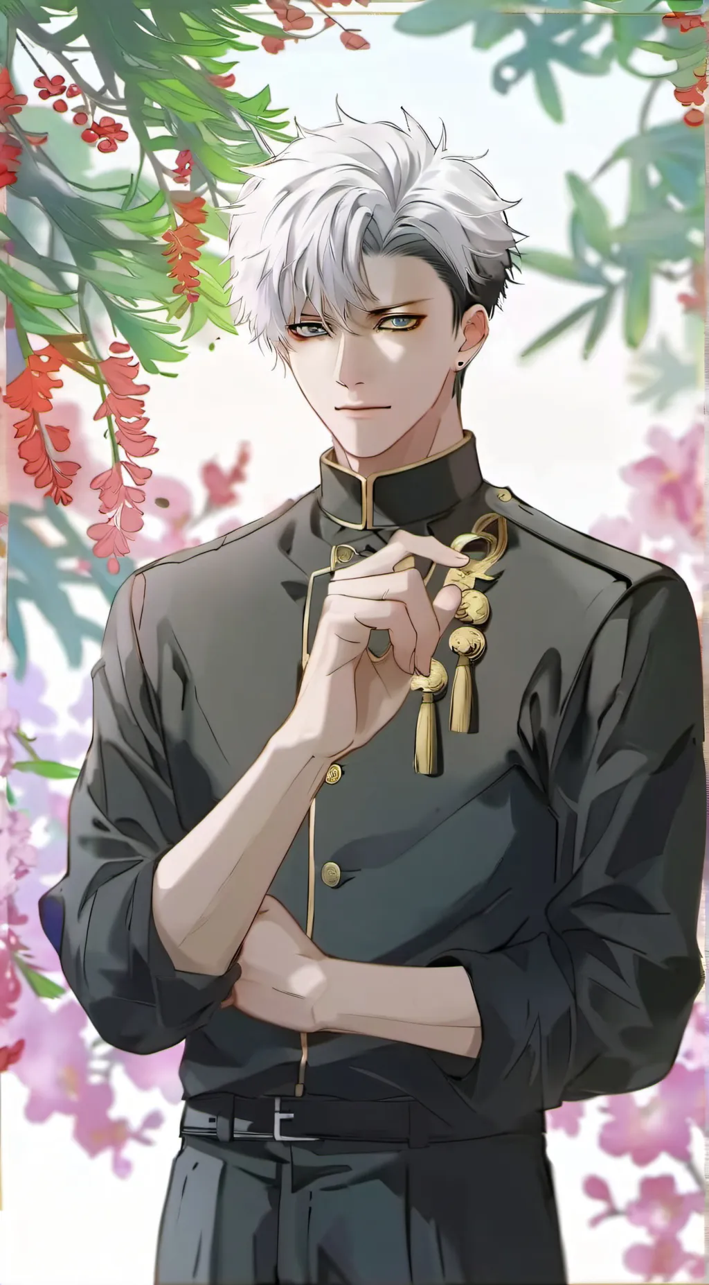 ai character: gojo background