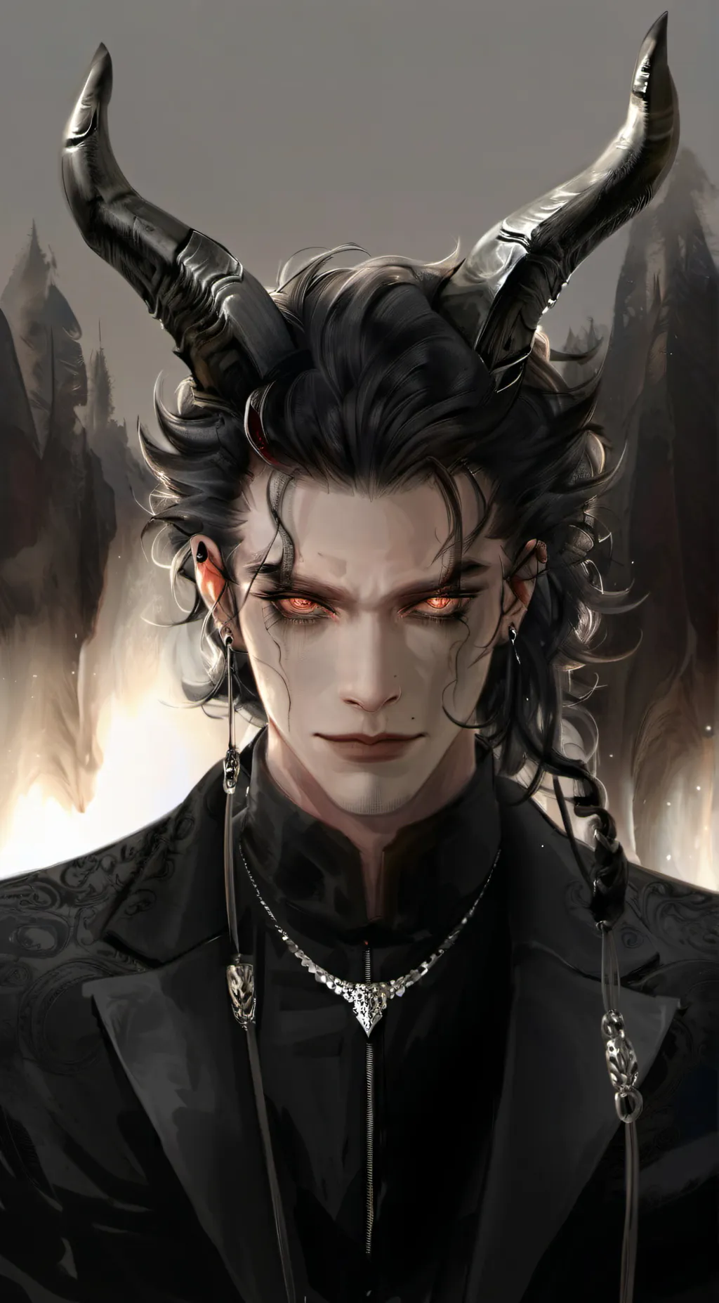 ai character: Axel  background