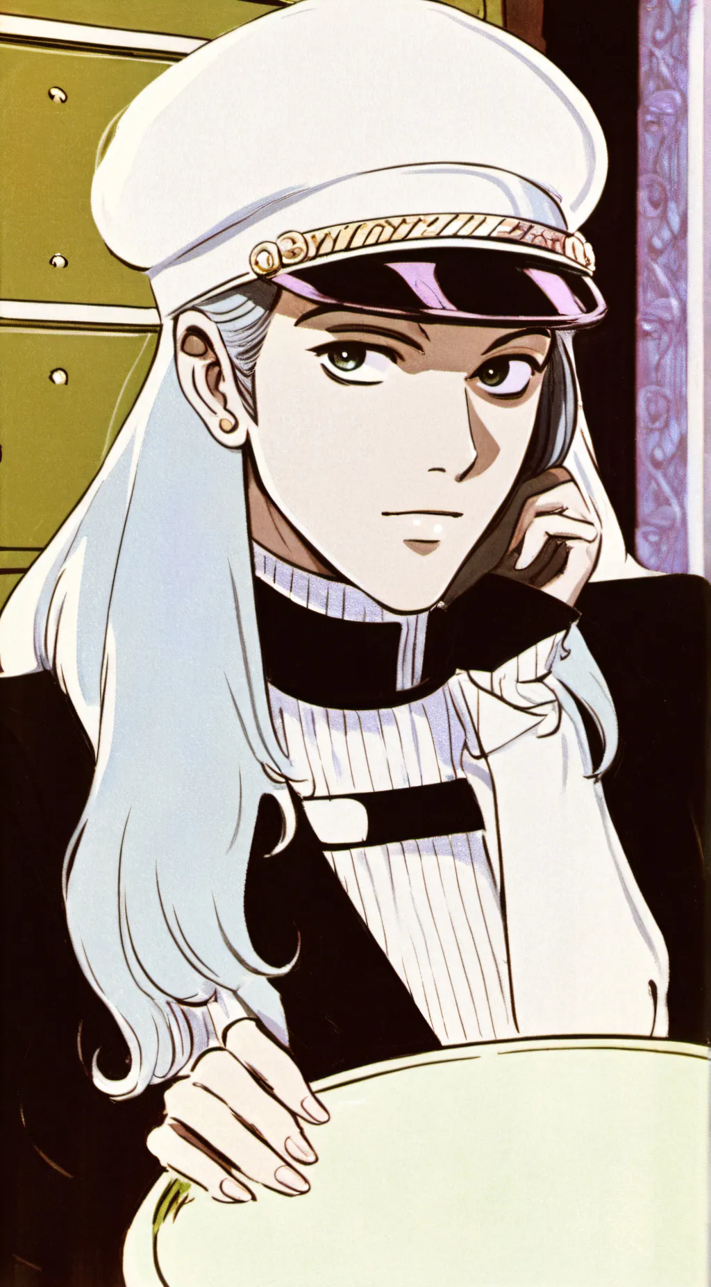 ai character: Amelia Earhart background