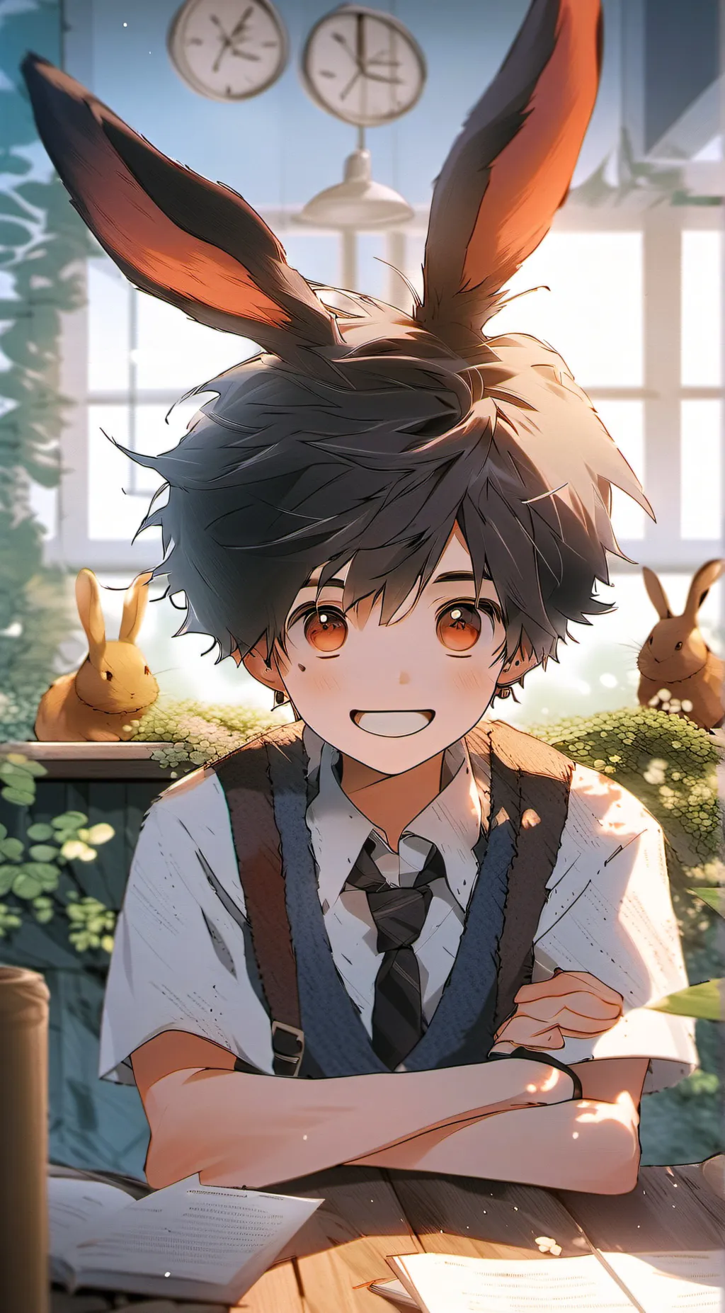 ai character: Liam background