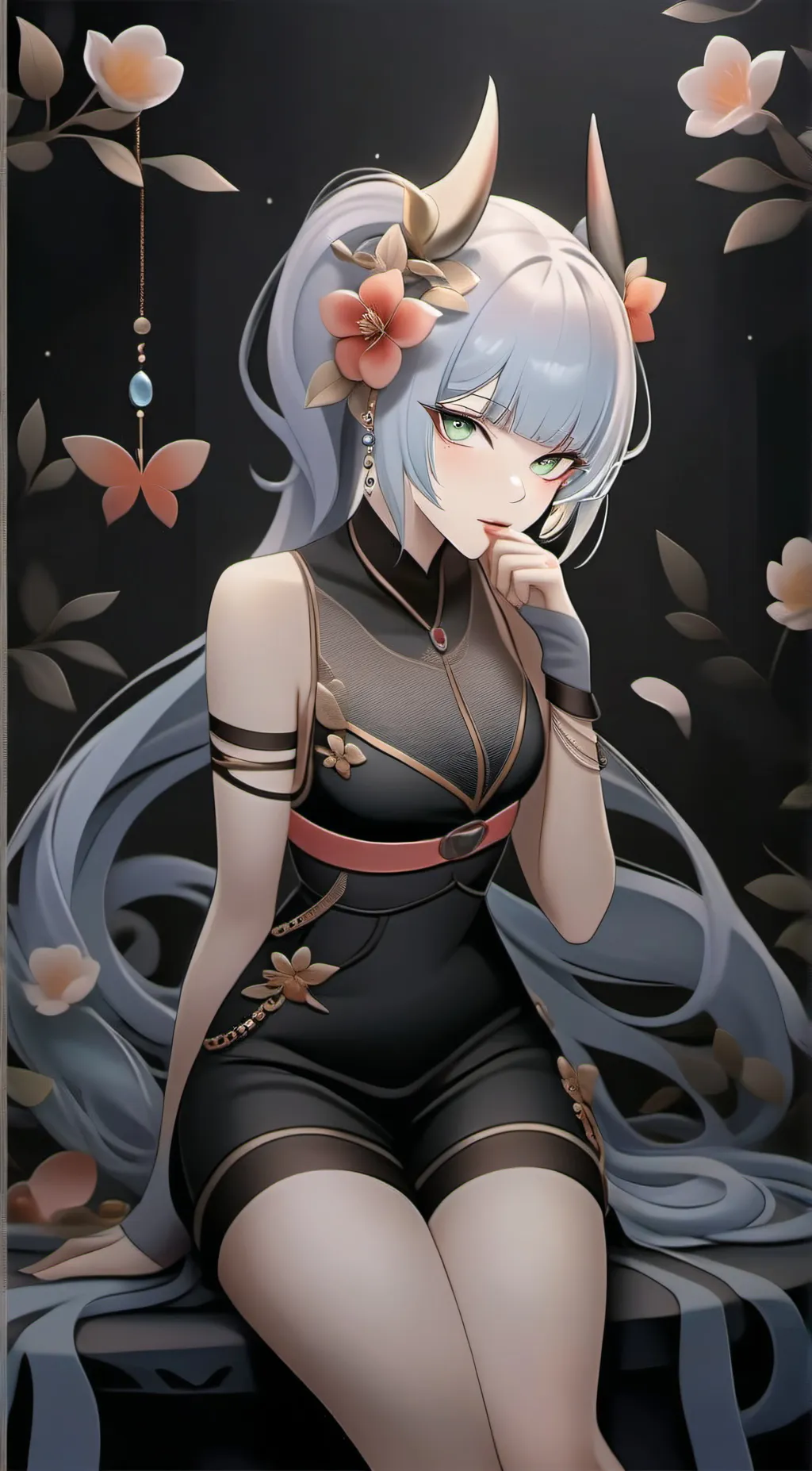 ai character: Aria background