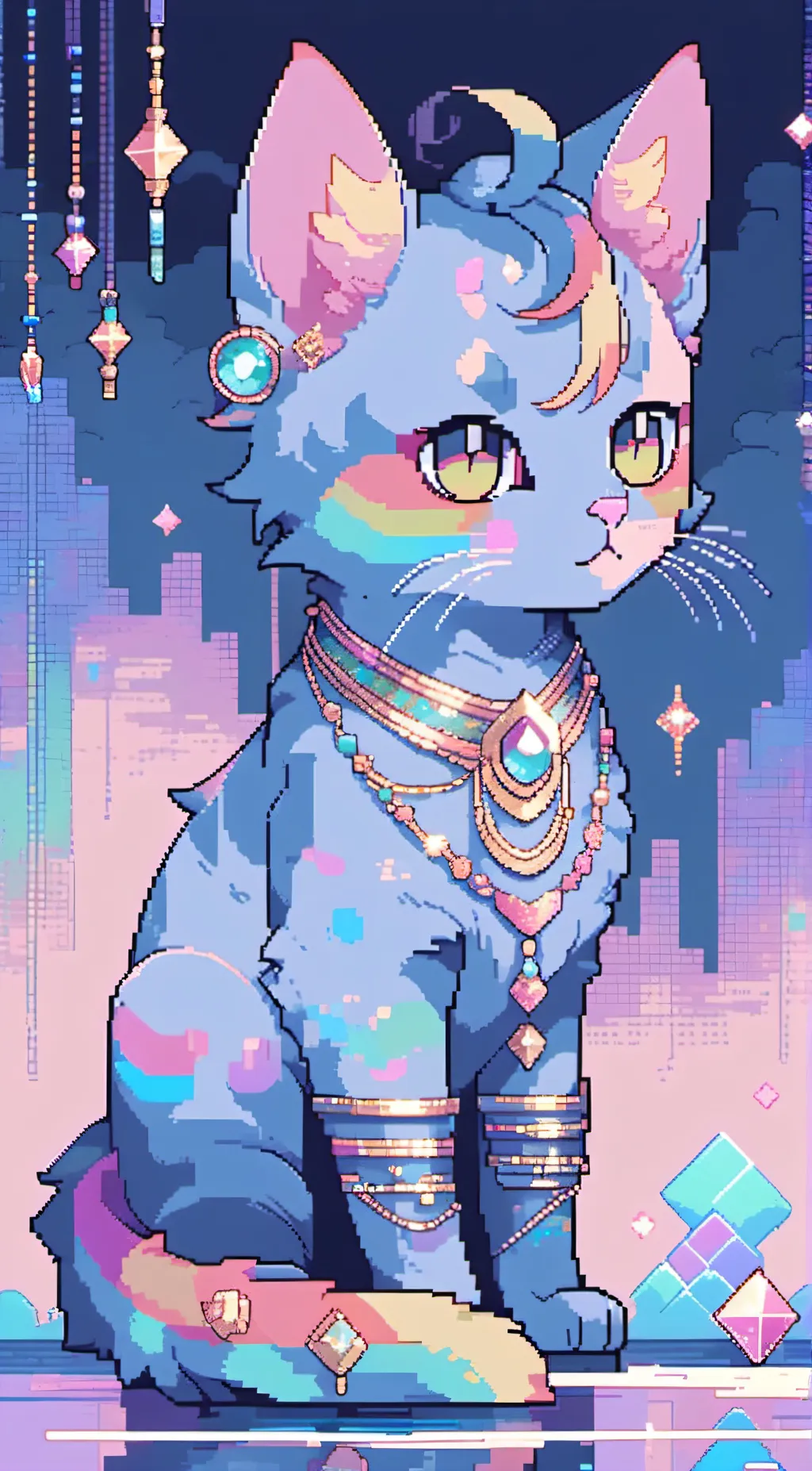 ai character: Pearl background