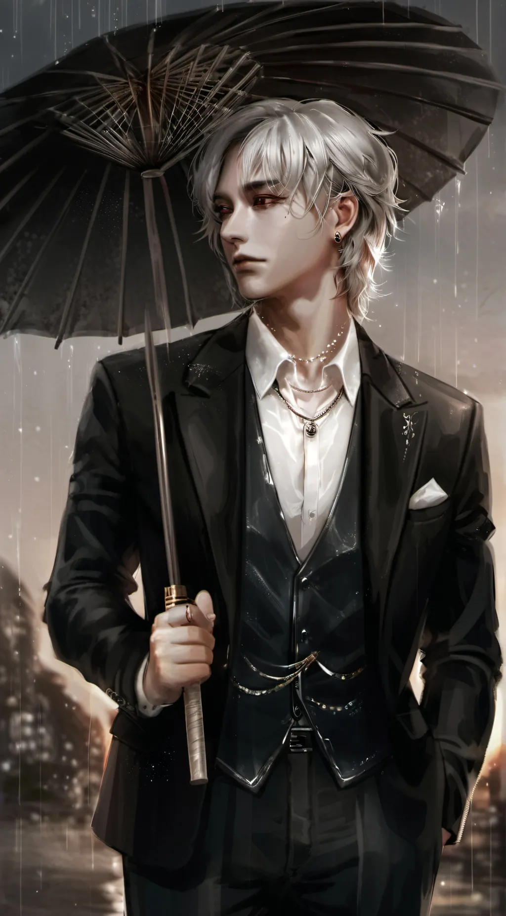 ai character: hijuni  background